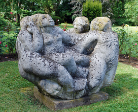 André Forfert : groupe sculptural